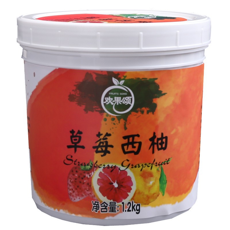 Mứt cam đào dâu tây