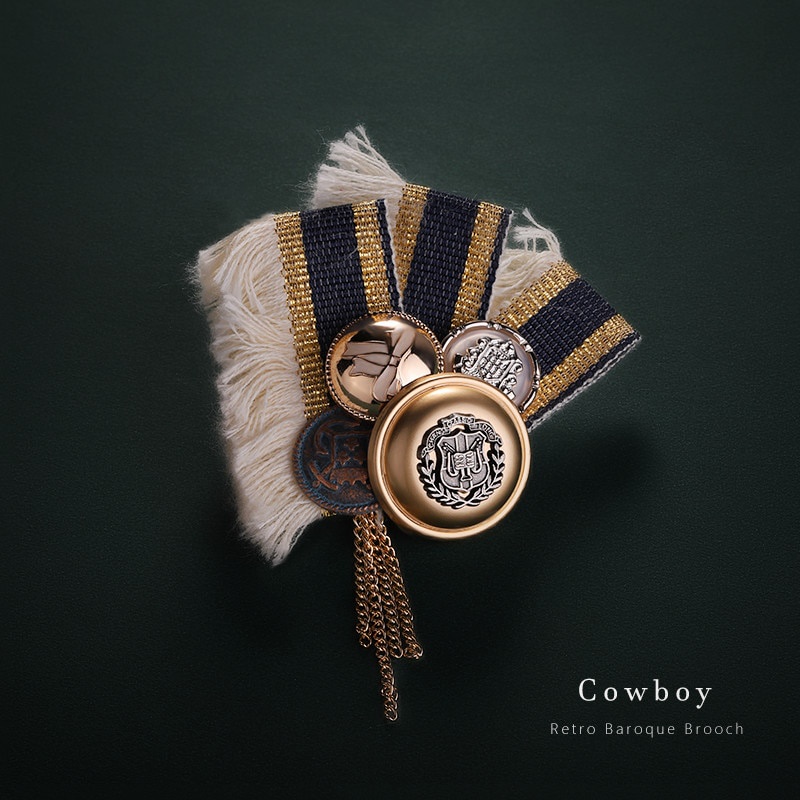 Huy Hiệu Cài Áo Hình Nơ Đính Đá Thời Trang