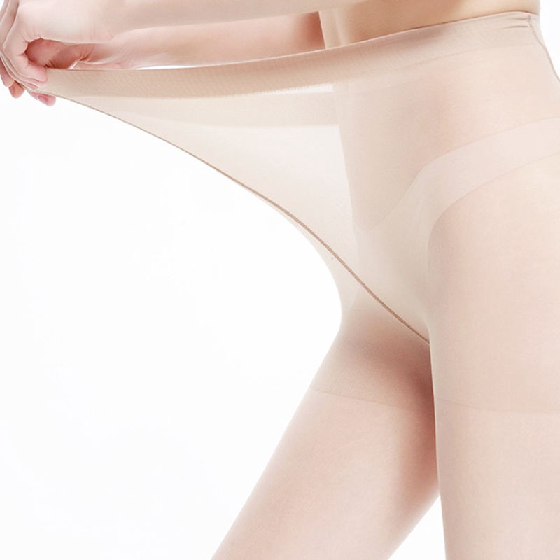 Bộ 1 quần tất mỏng co giãn màu trơn gợi cảm cho nữ