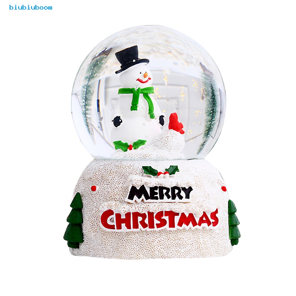 Quả cầu tuyết thủy tinh mini đa năng dùng làm quà tặng cho bé