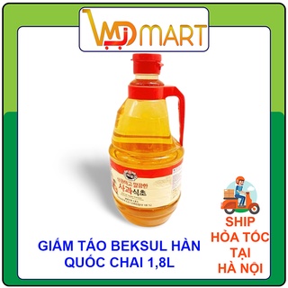 Giấm táo Hàn quốc BEKSUL chai 1,8L