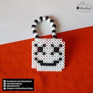 Vòng kandi perler Marshmello - phụ kiện rave edm festival raver kandi perler DJ