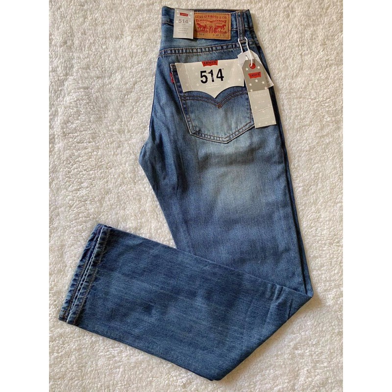 [Mã C1] Quần jean nam LEVI’S 514 xanh bạc size 30