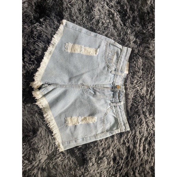 Quần short jean QC new, cá tính, không sợ bay màu, dãn jean