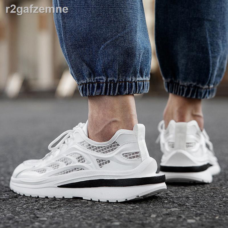 giày đẹpGiày dép Unisex☂Forrest Gump shoes nam 2021 mùa hè mới thoáng khí thể thao rỗng bình thường giày cũ ph