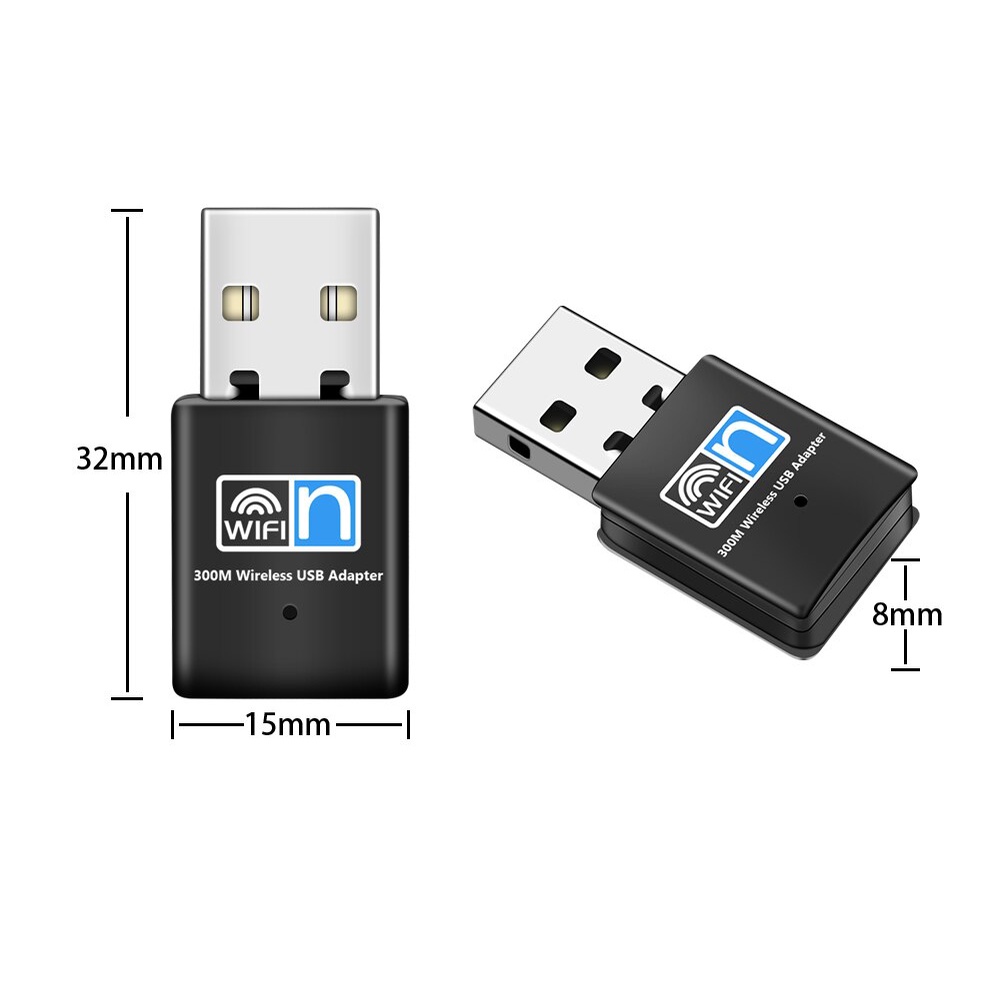 USB Wifi 300Mbps USB2.0 802.11 N/G/B Enchufe