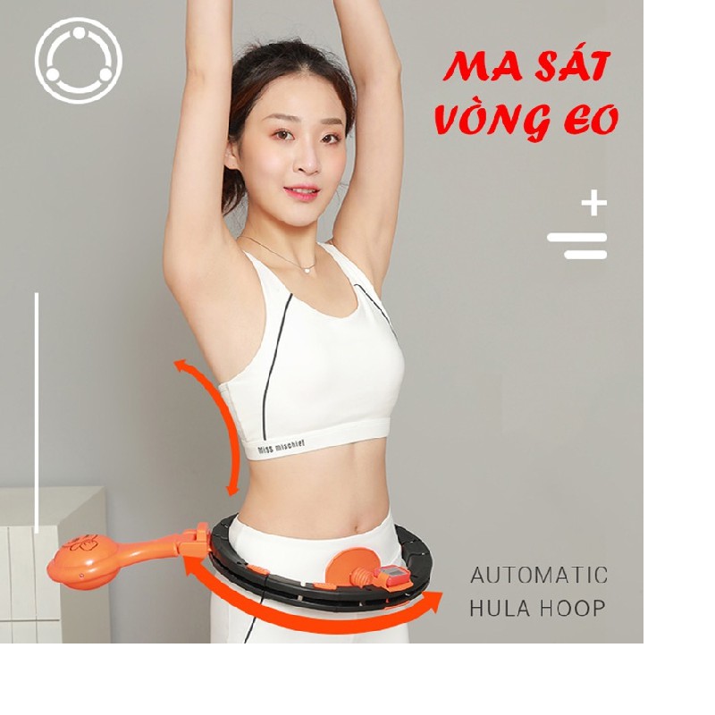 Vòng lắc eo SPORTSLINK hula thông minh giảm mỡ bụng có đếm số