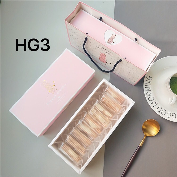 Hộp đựng bánh quy/kẹo nougat HG3