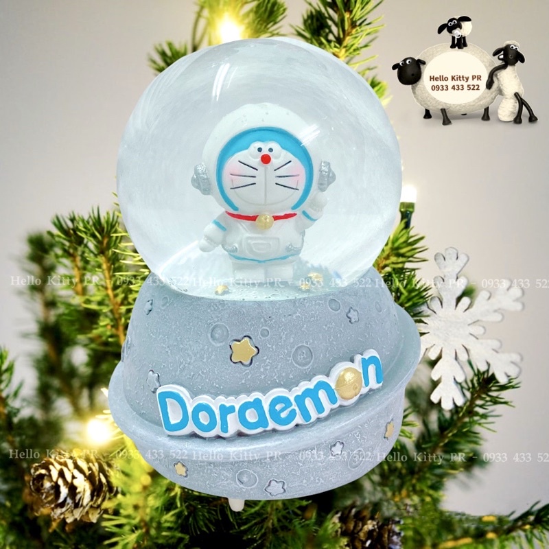 Quả cầu tuyết Doremon Doraemon