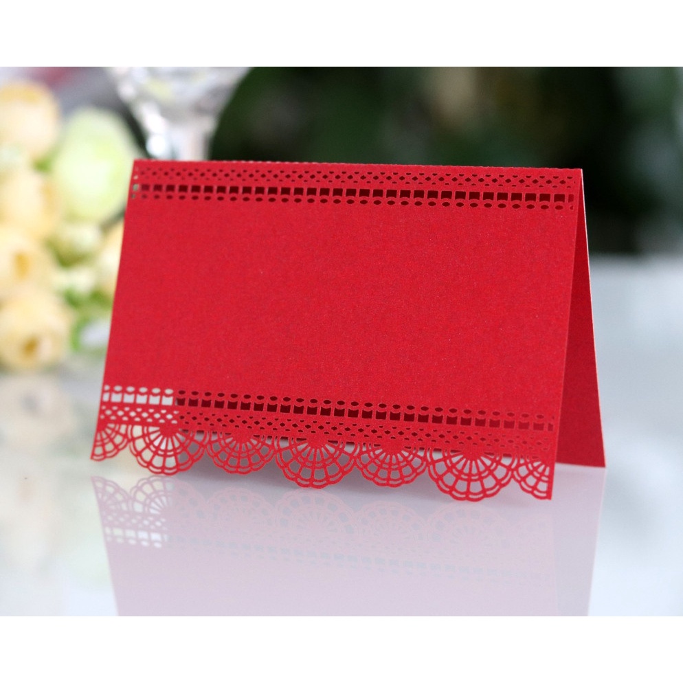 Set 50 Thẻ Tên Để Bàn Trang Trí Tiệc