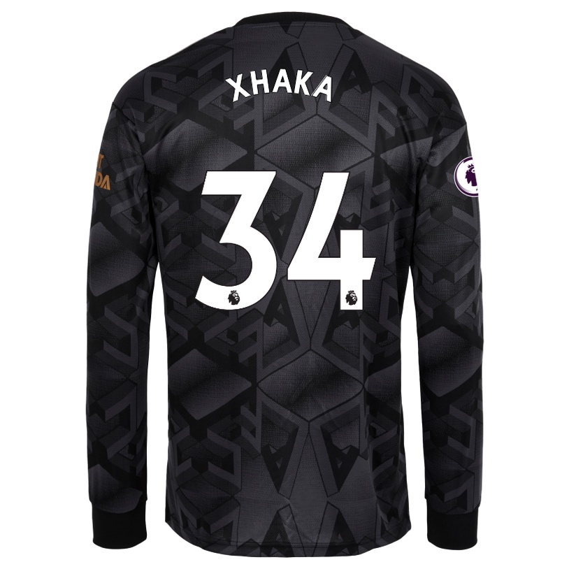 Áo Thun Bóng Đá Tay Dài NP2 22 / 23 Arsenal Away Pepe Saka Smith Rowe Jesus Xhaka Plus Size PN2