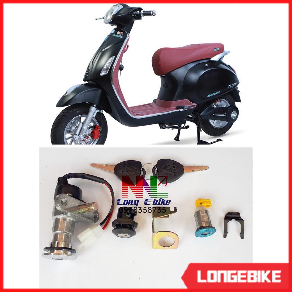 ổ khóa xe vespa điện