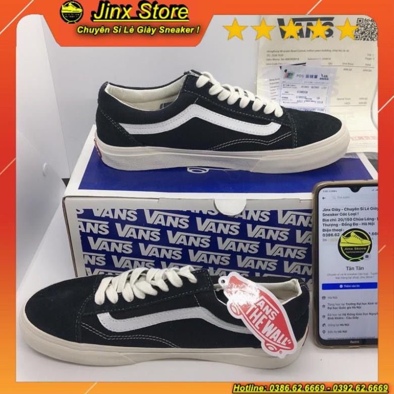 [Hot Trend] 🔥Giày thể thao 🔥van đen kẻ tráng nhung ni🔥 cao cấp - Jinx Store | BigBuy360 - bigbuy360.vn