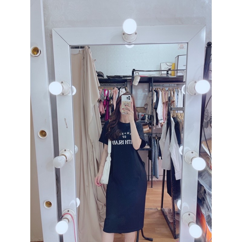 Váy suông chữ