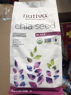 Hạt Chia Nutiva 1,36kg hàng Mỹ