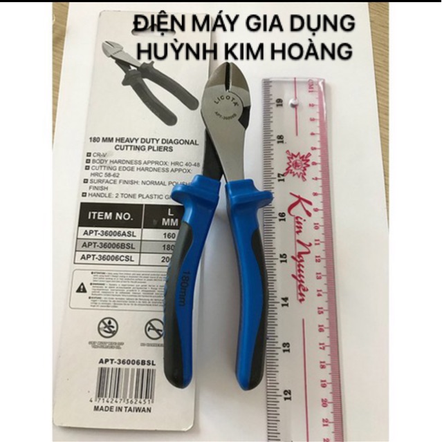 KÌM CẮT ĐIỆN, THÉP CAO CẤP LICOTA 7” 180mm