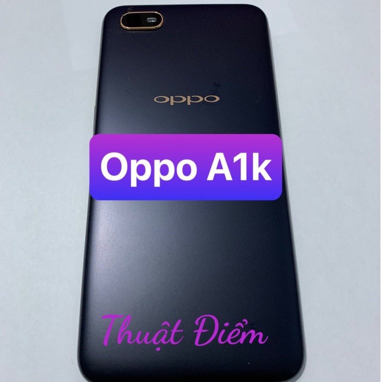 lưng vỏ oppo A1k (gồm lưng vỏ , kính camera và phím ko có xương)