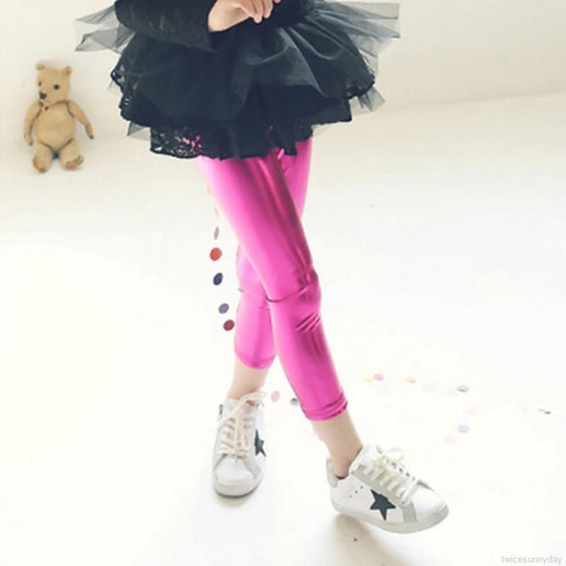 Quần skinny da lưng cao cho bé