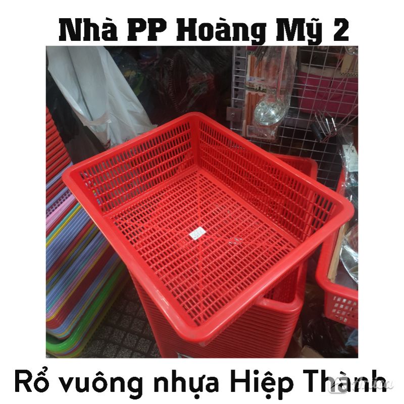 Rổ vuông nhựa Hiệp Thành KT 47x37x16