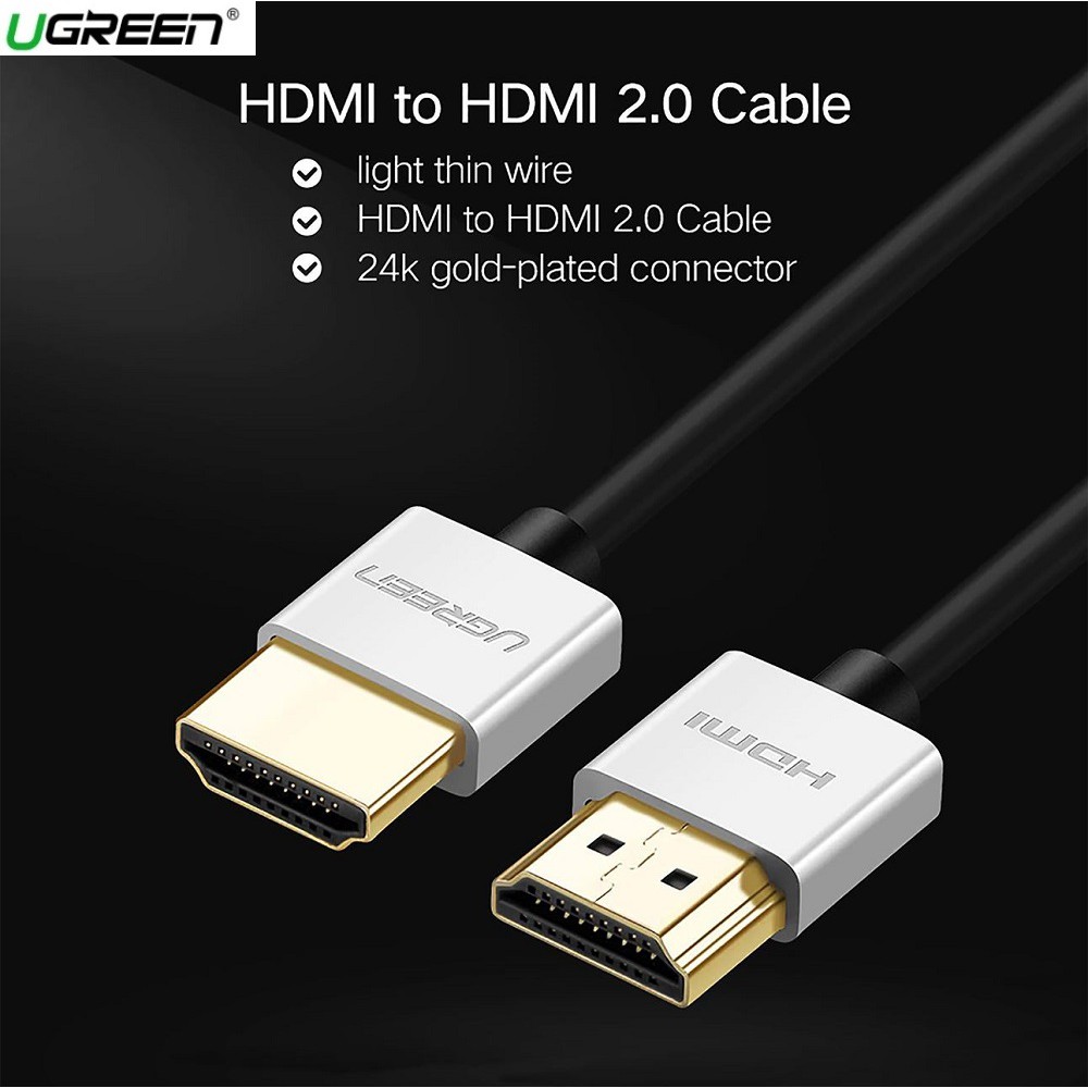 Cáp HDMI 4K Dài 3M Ugreen 30479 Cao Cấp
