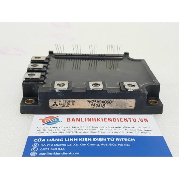PM75RSA060 Module IGBT MITSUBISHI 600V 75A (hàng tháo máy)