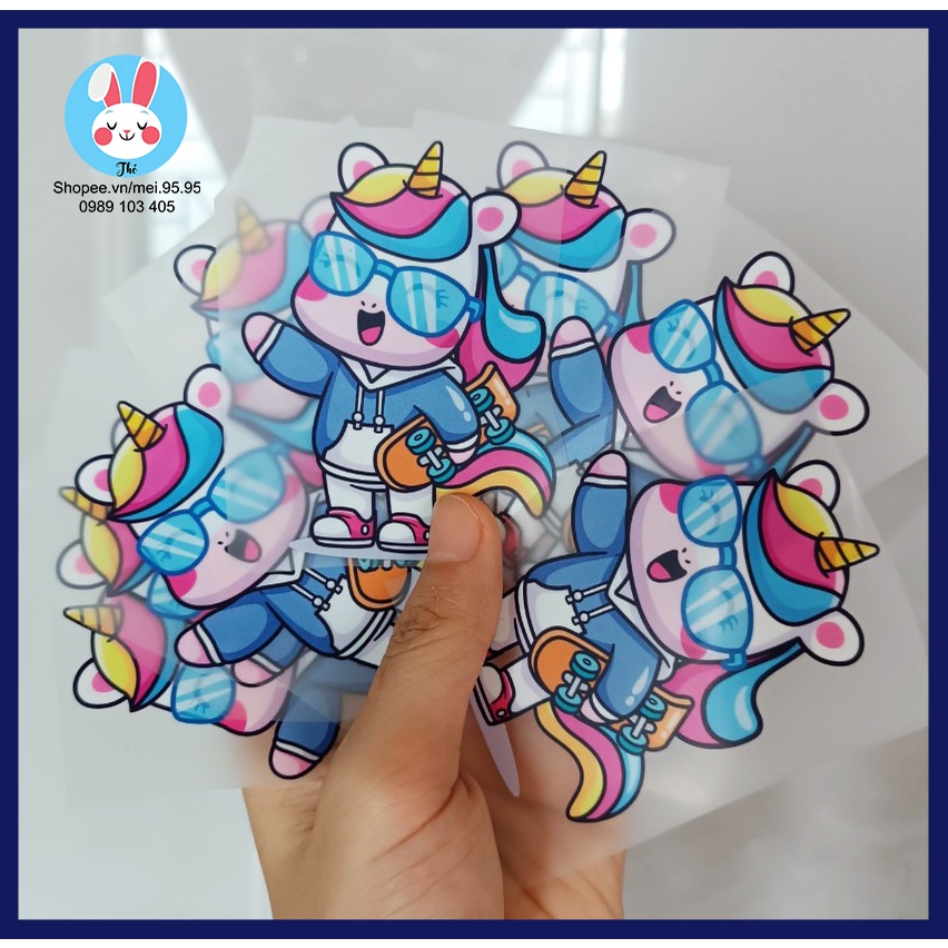 Hình ủi nhiệt, decal ủi nhiệt, giá rẻ - Hình in bền đẹp, giặt thoải mái không bị dính