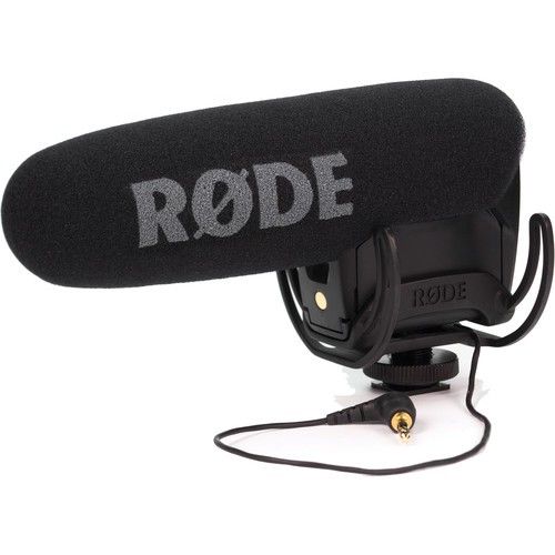 Rode VideoMic Pro with Rycote Lyre Shockmount