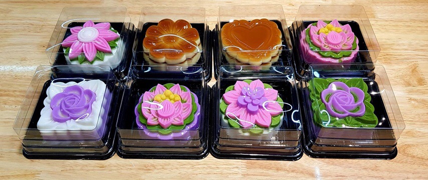 50 hộp đựng bánh Hình Vuông 10cm hộp đựng xôi/ bánh 200gam  XY12-12 | BigBuy360 - bigbuy360.vn