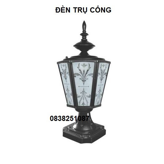 Đèn trụ cổng NETVIET - tặng kèm bóng led - ĐÈN TƯỜNG - ĐÈN TRỤ