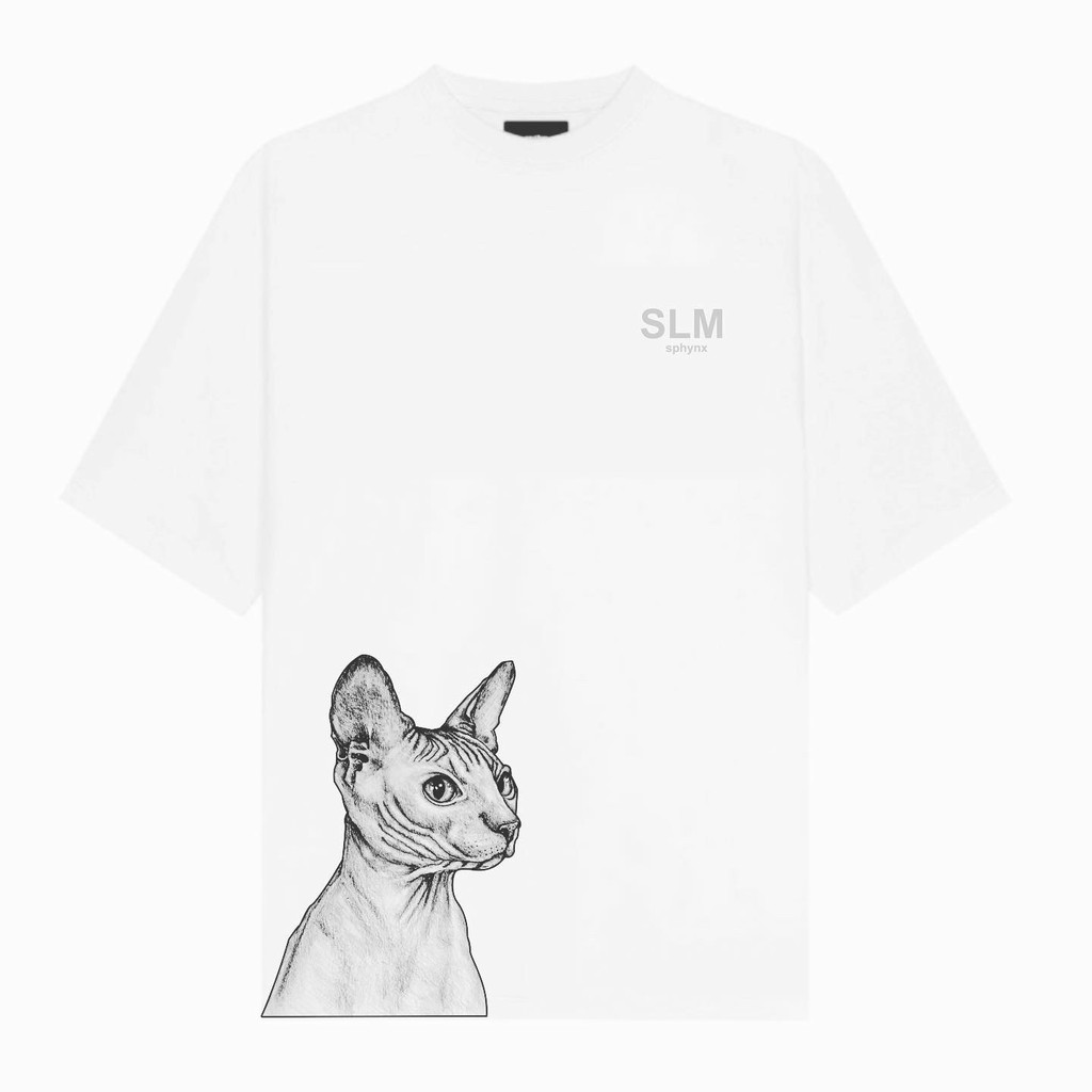 Sphynx tee Áo thun nam nữ Form rộng