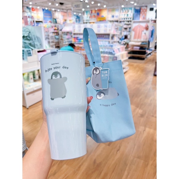 Ly uống nước Moshi Thái Lan kèm túi