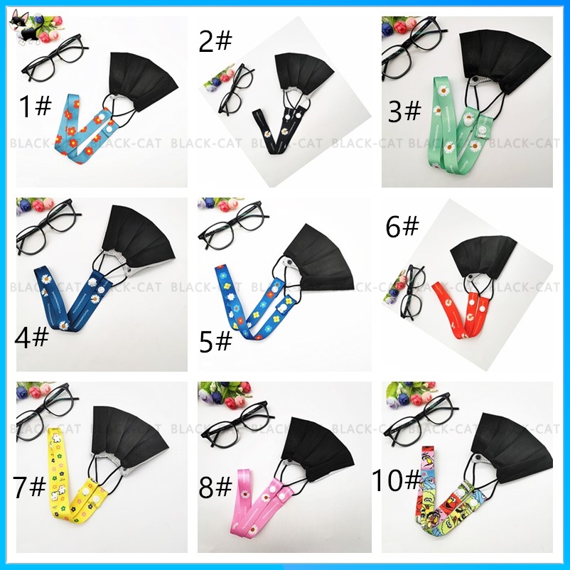 Dây Đeo Mặt Nạ Kiểu Hoạt Hình Chống Thất Lạc Tiện Dụng