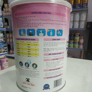 Sữa Bột Tensai baby 900g