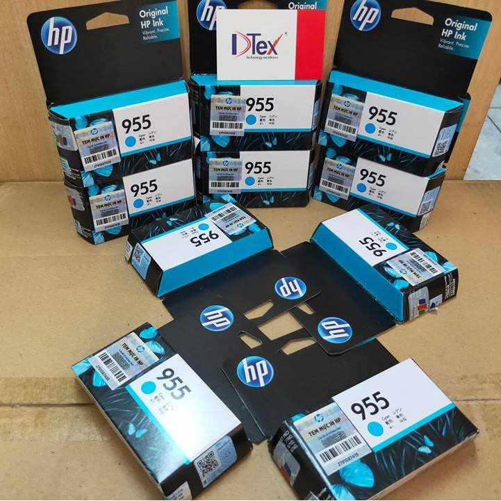 Mực in HP 955 Cyan Original Ink Cartridge (L0S51AA) - Hàng Chính Hãng
