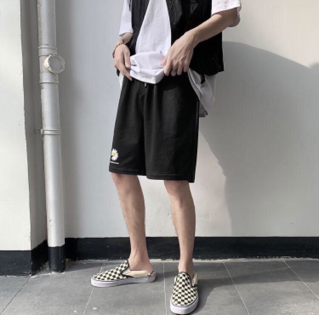 [FREESHIP+ẢNH THẬT] quần soóc thể thao hoa cúc daisy unisex siêu hot - SP3 | BigBuy360 - bigbuy360.vn