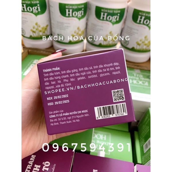 Tinh Dầu Xông Hương Tràm Sả Chanh - Bạc Hà Tía Tô (Lọ 10ml)