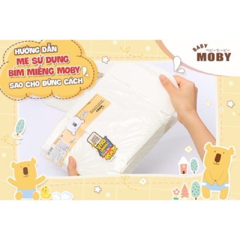 MIẾNG LÓT VỆ SINH MOBY CHÍNH HÃNG