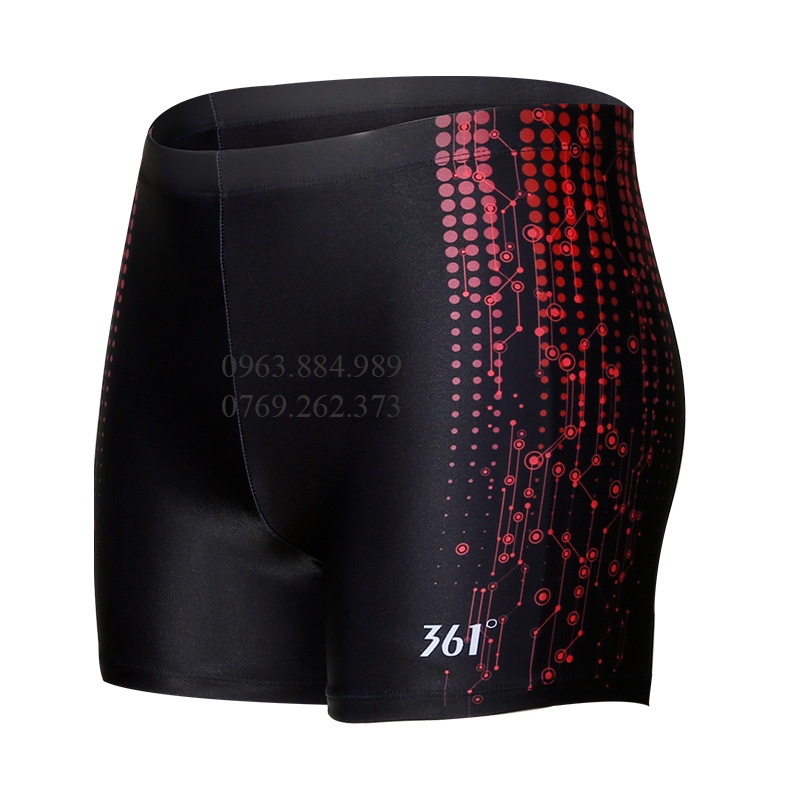 Quần bơi dạng đùi QB.02 chất thun cao cấp của thời trang thể thao 361- Cam kết quần chính hãng