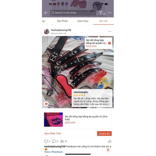 Bộ đồ lót da quyến rũ