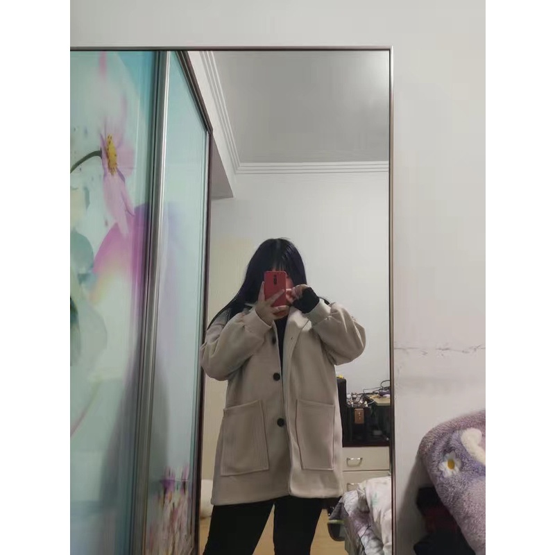 [HÀNG ĐANG VỀ] Áo Khoác Dạ Dài Tay Trơn Nhiều Màu Cá Tính Super Bigsize đến 150kg | BigBuy360 - bigbuy360.vn