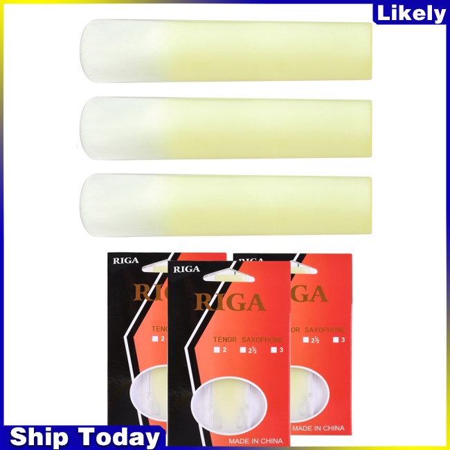 Bộ 3 Giăm Kèn Saxophone Bằng Nhựa Resin Chống Mài Mòn