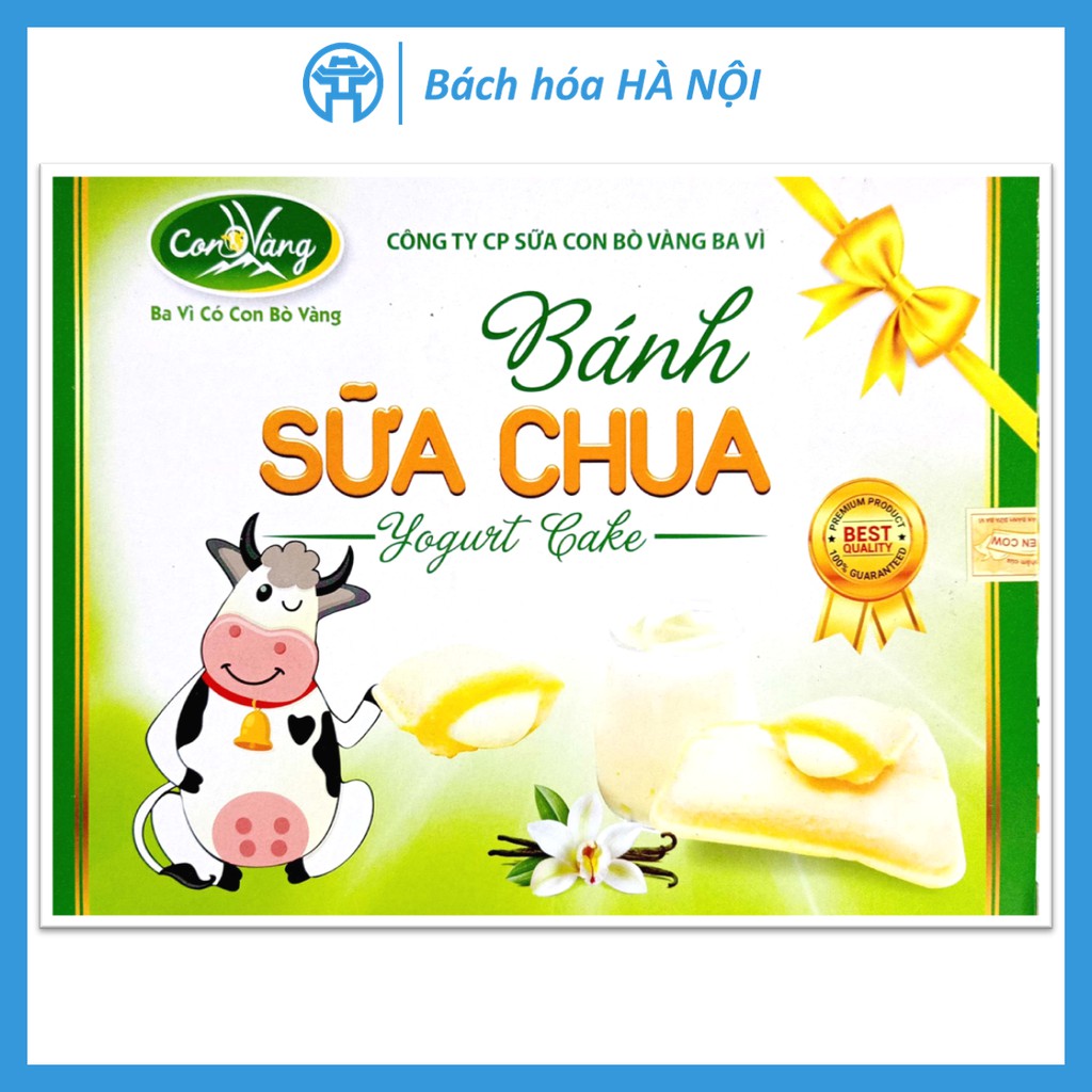 Bánh Sữa Chua Xốp Giòn Con Bò Vàng Ba Vì 300g