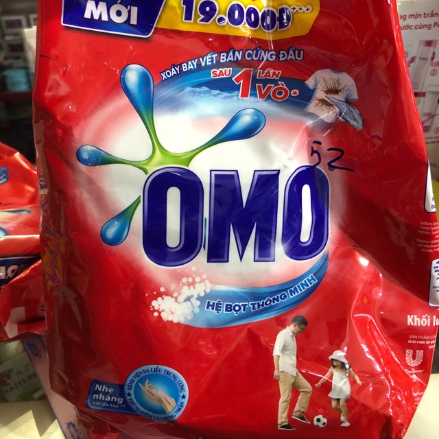 Bột giặt omo 1,2kg mới