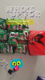 Milo cube 100 viên vuông