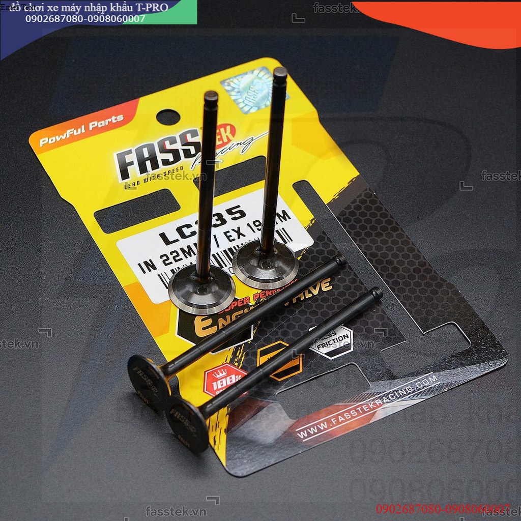 Su-pap Fasstek Racing 19/22 cho Exciter 135/150