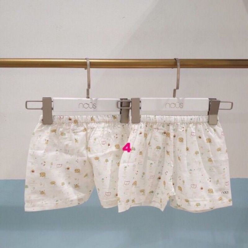 Set 2 quần đùi cộc Nous xô/petit cho bé trai bé gái