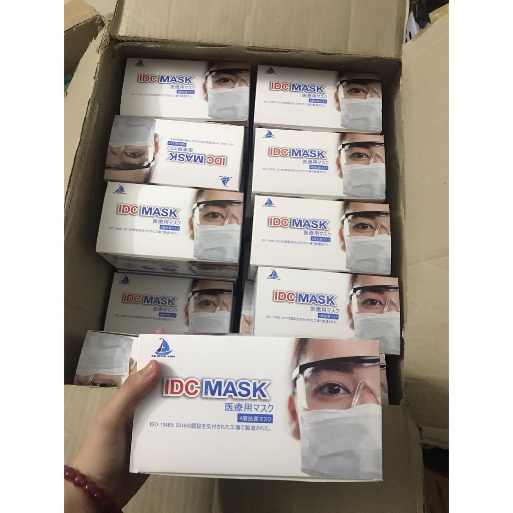 Khẩu trang IDC Mask hộp 50 cái xuất Nhật bản