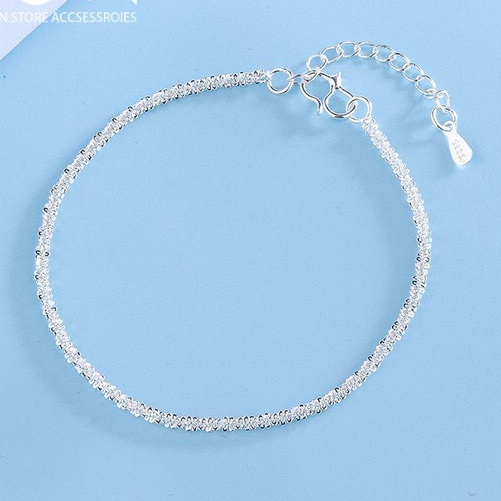 Lắc tay vòng tay nữ Hợp kim Titan Thời trang xinh xắn DTOnline (1 lắc tay) dây xoắn
