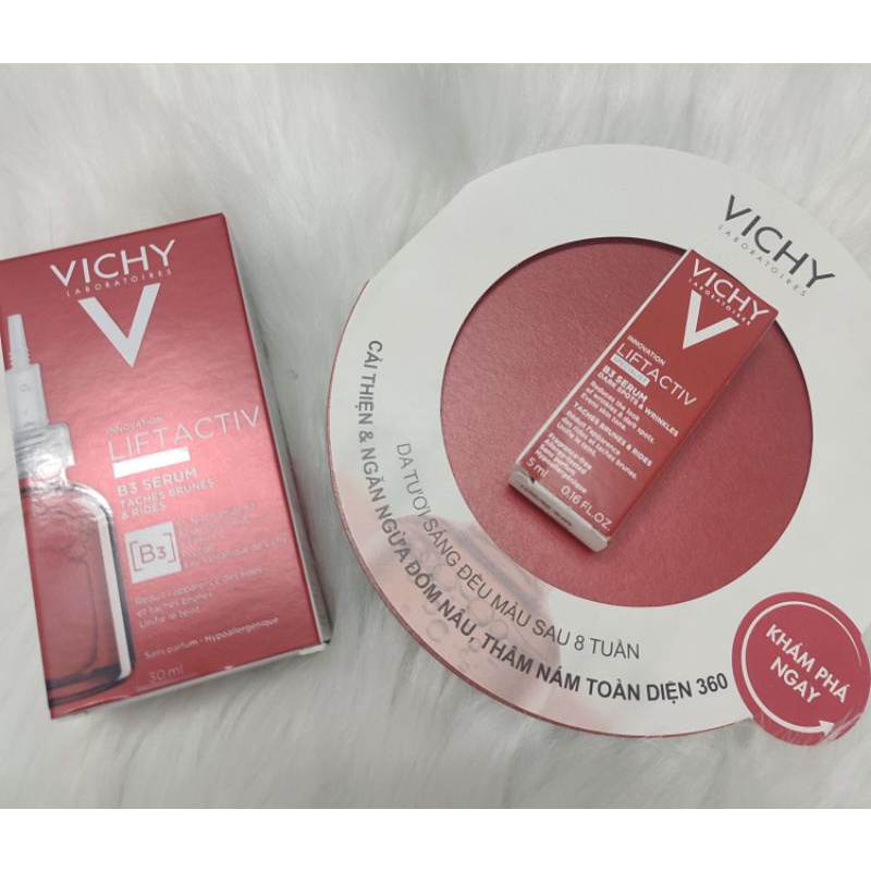 🍎Chính hãng cao cấp-Serum giảm thâm nám tàn nhan Vichy Liftactiv B3 hiệu quả toàn diện
