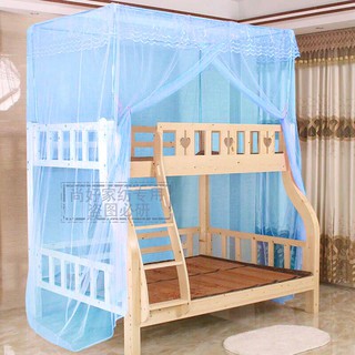 Giường tầng đôi mùng 1m1,2m 1,5m một có lưới mã hóa hàng đầu <